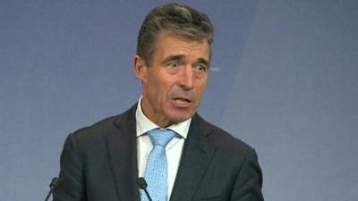 Nato Secretary General Anders Fogh Rasmussen