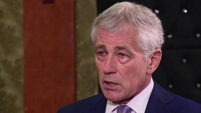 US Defence Secretary Chuck Hagel