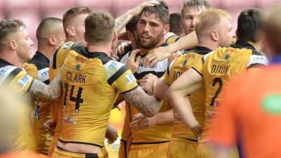 Castleford celebrate