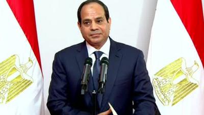 Abdul Fattah al-Sisi is sworn in