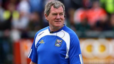 Cavan manager Terry Hyland