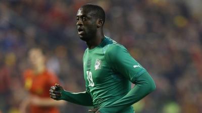 Yaya Toure of Ivory Coast