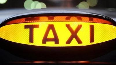 Taxi sign