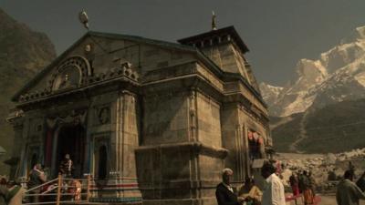 The temple of Kedarnath