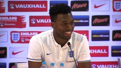 England's Daniel Sturridge