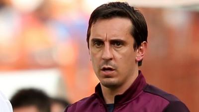 England assistant coach Gary Neville