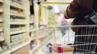 Supermarket aisle