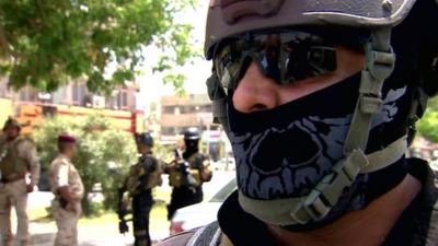 Member of Iraq's special forces