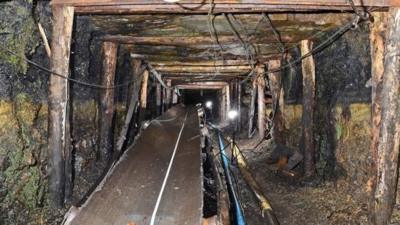 Inside mine