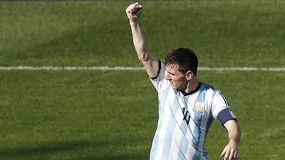 Argentina's Lionel Messi