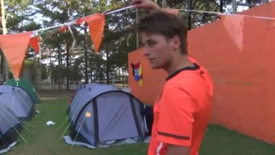 Dutch football fan