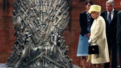 Queen with the Iron Throne