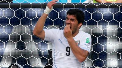 Uruguay's Luis Suarez