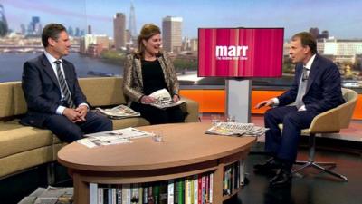 Bénédicte Paviot, Sir Keir Starmer and Andrew Marr