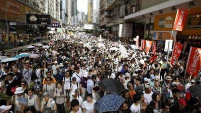 Hong Kong protestors