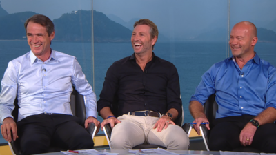 Alan Hansen, Robbie Savage and Alan Shearer