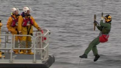 Baton delivered to RNLI boat