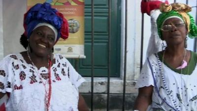 ladies in the city of Salvador