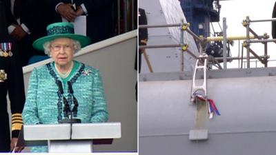 Queen names ship