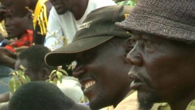 Villagers in Karamoja