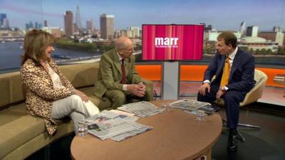 Baroness Helena Kennedy, Lord Tebbit and Andrew Marr