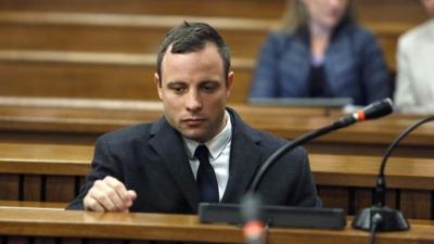 Oscar Pistorius in court on Tuesday