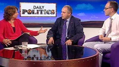 Jo Coburn, Robert Halfon and Andrew Haldenby