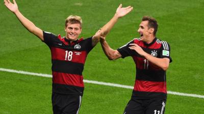 Germany celebrate