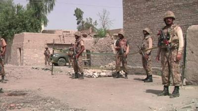 Troops in Miranshah