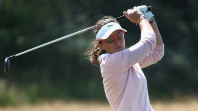 Gwladys Nocero at the Women's British Open