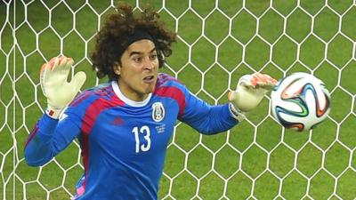 Mexico's goalkeeper Guillermo Ochoa was one of the standout performers at the 2014 World Cup