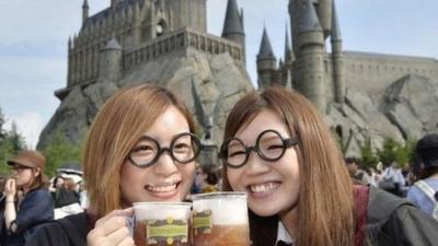 The new Harry Potter World at Universal Studio in Japan