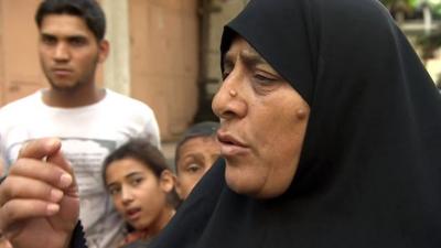 Gaza Strip residents speak to the BBC's Lyse Doucet