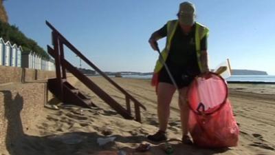 Beach cleaning