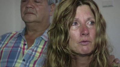 Parents of Netherlands victim of Malaysia MH17 Plane tragedy