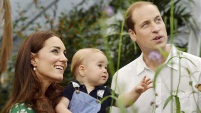 Royals at Natural History Museum