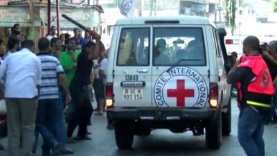 Red Cross vehicle