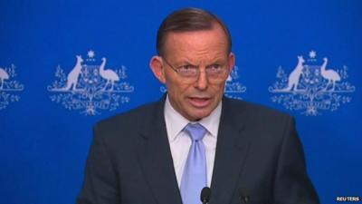 Australian Prime Minister, Tony Abbott