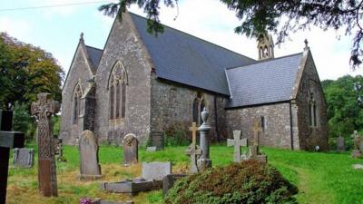 St Peter's Church, Lampeter Velfrey - photo by Dylan Moore