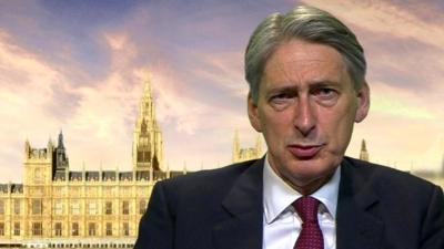 UK Foreign Secretary Philip Hammond