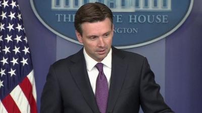 White House spokesman Josh Earnest