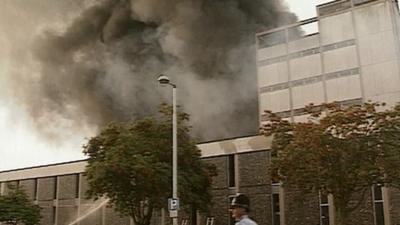 Norwich Central Library fire