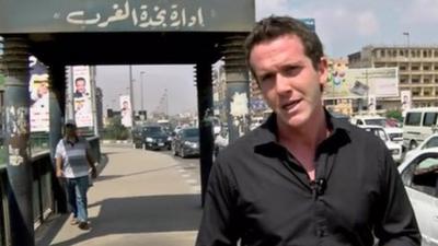 Mark Lowen in Cairo