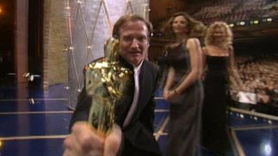 Robin Williams and his Oscar