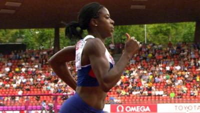 Christine Ohuruogu at the 2014 European Athletics Championships