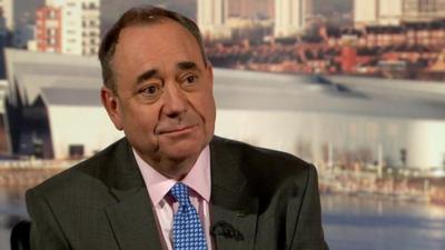 First Minister Alex Salmond MSP