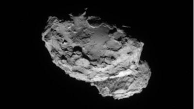 NavCam image of 67P taken on 3 August