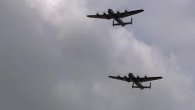 Lancaster bombers