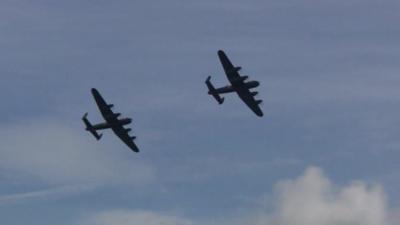 Lancaster bombers