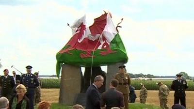 The Flanders memorial